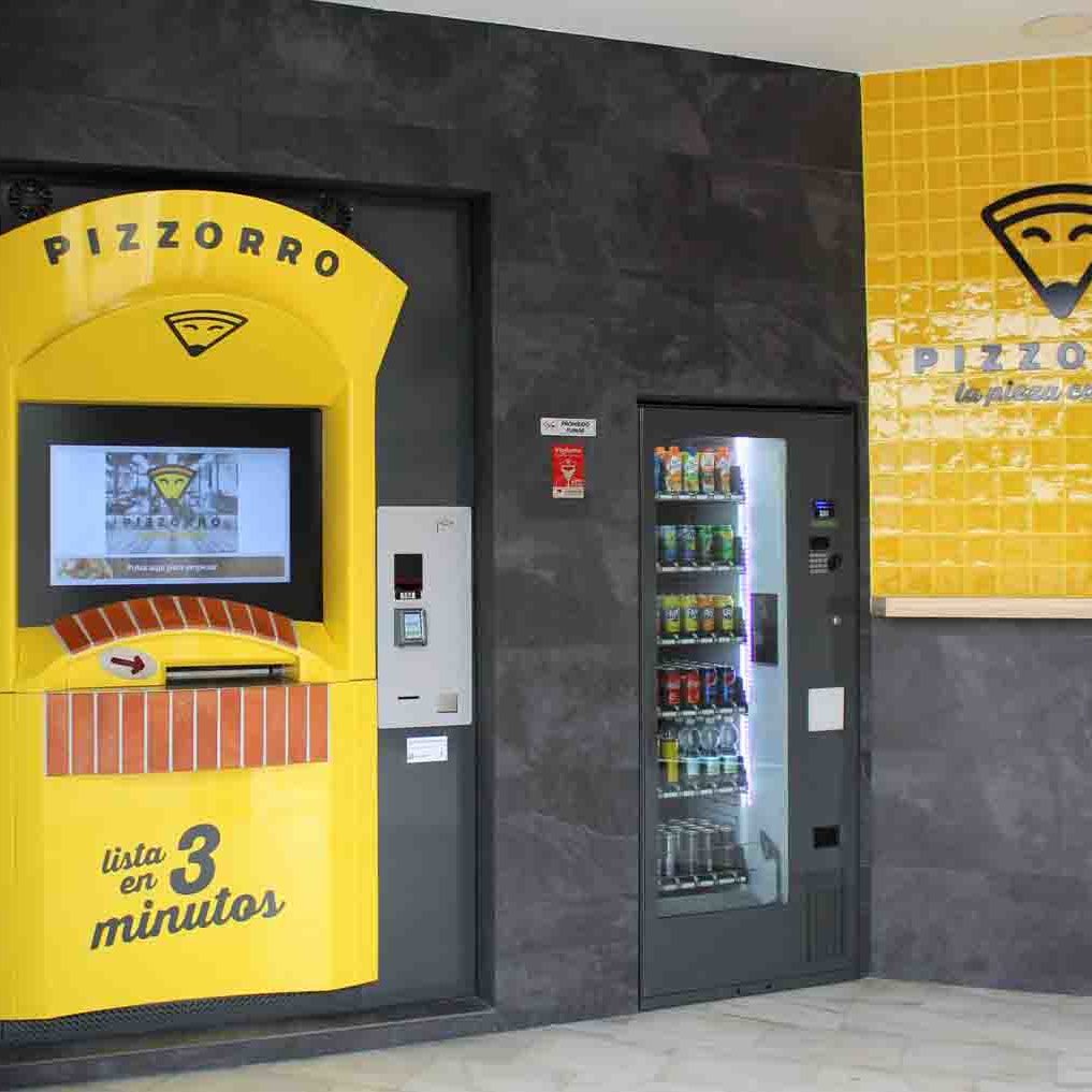 Chispa  chispear Química T Cygnus-Vending | Primera máquina expendedora de pizzas en España