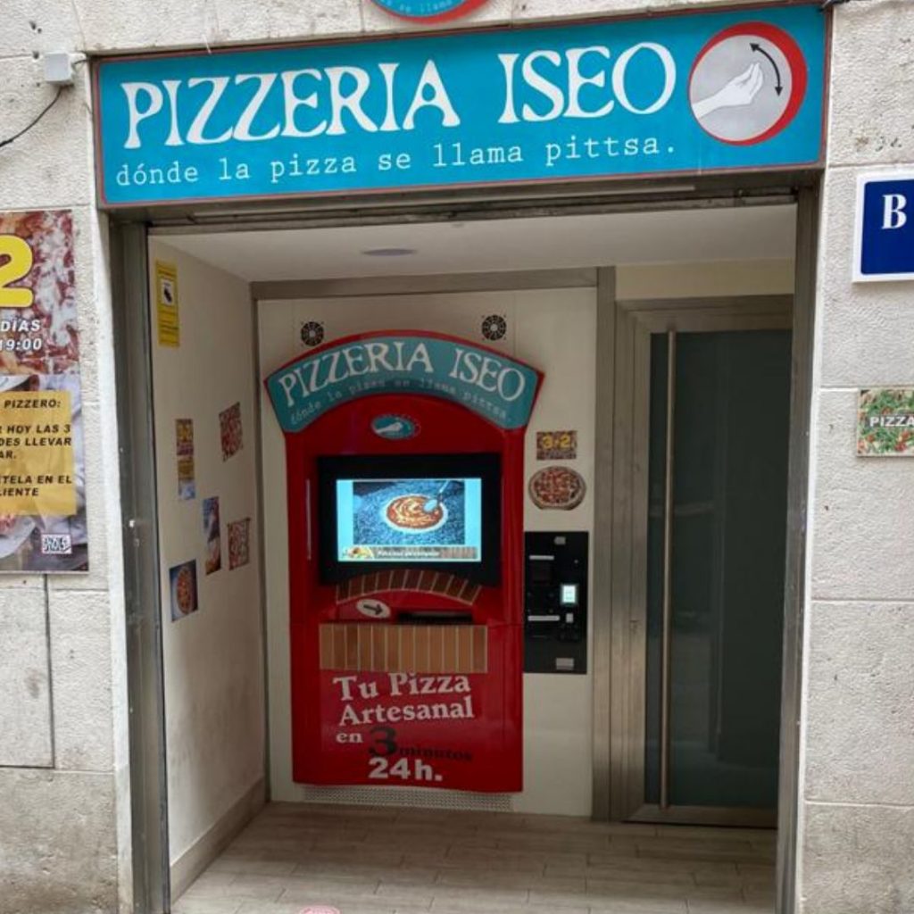facha pizzería 24h pizzador de calle Vitoria Burgos