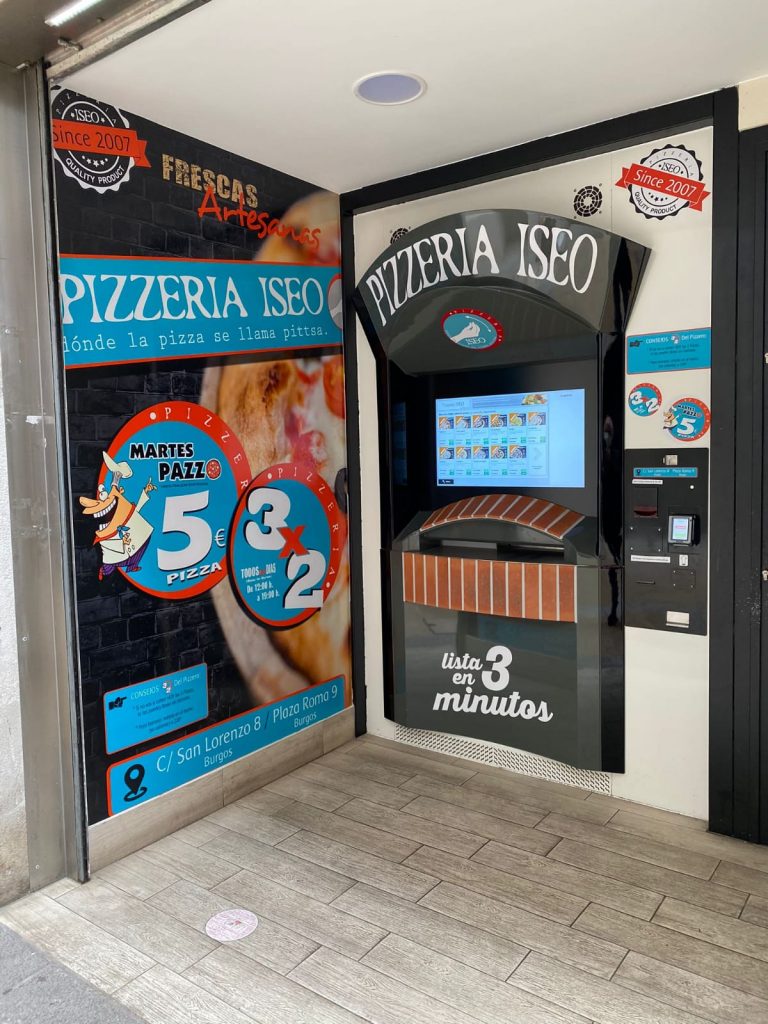 facha pizzería 24h pizzador de calle San Lorenzo Burgos